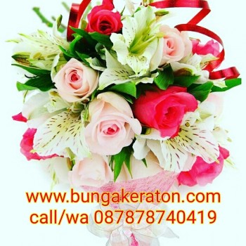 bunga tangan valentine day